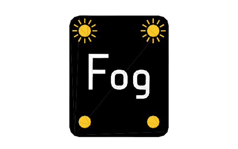 Vorschau des Symbols 6011 Fog risk, Block RKD_6011