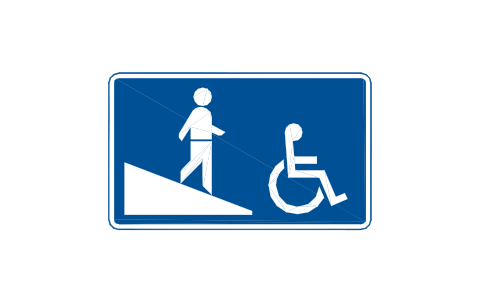 Vorschau des Symbols 814.2 Ramped subway, Block RKD_814_2
