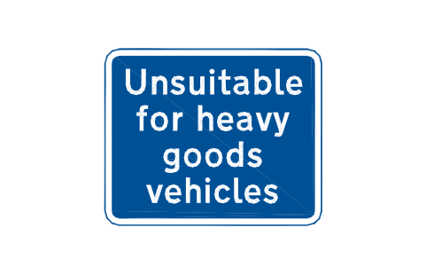 Vorschau des Symbols 820V2 Not for HGVs, Block RKD_820V2