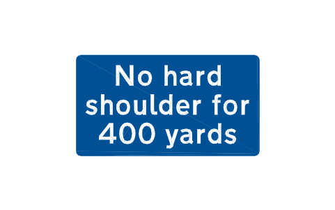 Vorschau des Symbols 820.1 No hard shoulder, Block RKD_820_1