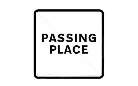 Vorschau des Symbols 822 Passing place, Block RKD_822