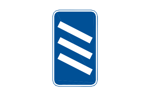 Vorschau des Symbols 823 300 yd to roundabout, Block RKD_823