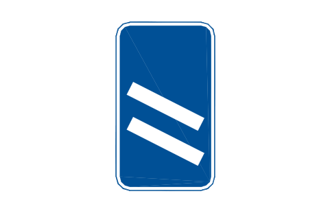 Vorschau des Symbols 824 200 yd to roundabout, Block RKD_824
