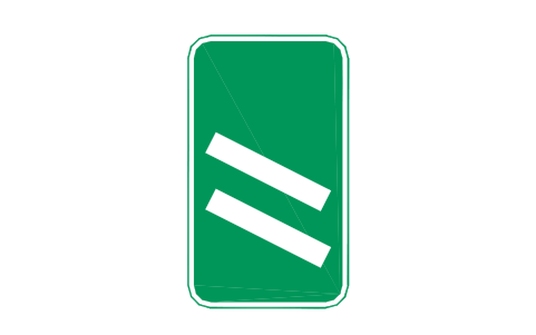 Vorschau des Symbols 824V 200 yd roundabout (V), Block RKD_824V