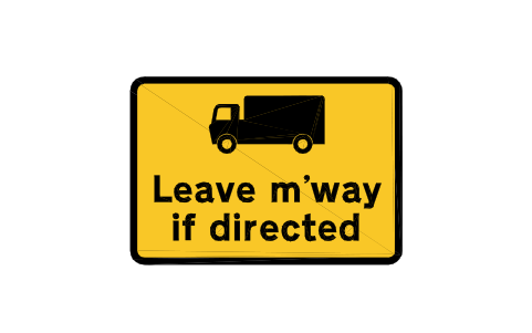 Vorschau des Symbols 832.3 HGVs directed (3), Block RKD_832_3