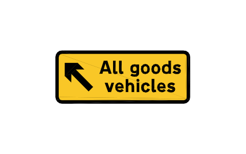 Vorschau des Symbols 832.8 HGVs leave road, Block RKD_832_8