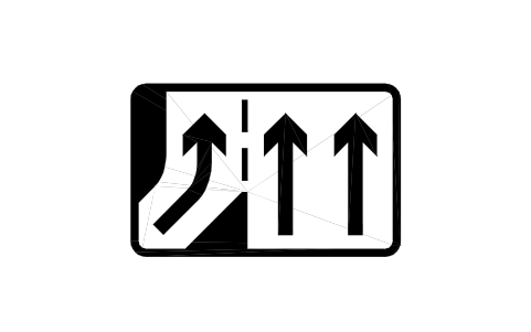 Vorschau des Symbols 868N Extra lane joining, Block RKD_868N