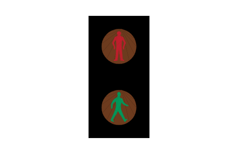 Anteprima del simbolo 4002.1 Pedestrian signals, blocco RKR_4002_1