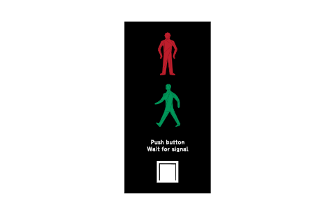 Anteprima del simbolo 4003.1 Pedestrian signal, near, blocco RKR_4003_1