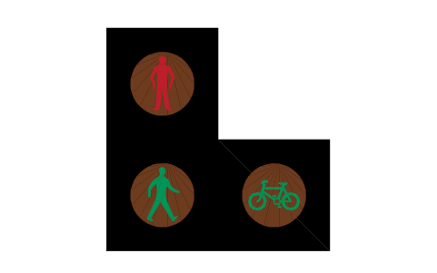 Anteprima del simbolo 4003.5 Ped/equestrian signals, blocco RKR_4003_5