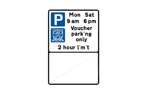 Anteprima del simbolo 660.5 Voucher parking, blocco RKR_660_5