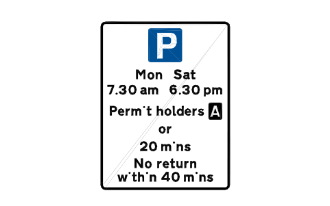 Anteprima del simbolo 660.6V1T Permit holders 1T, blocco RKR_660_6V1T