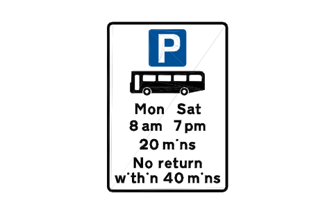 Anteprima del simbolo 661.1VB Bus parking, timed, blocco RKR_661_1VB