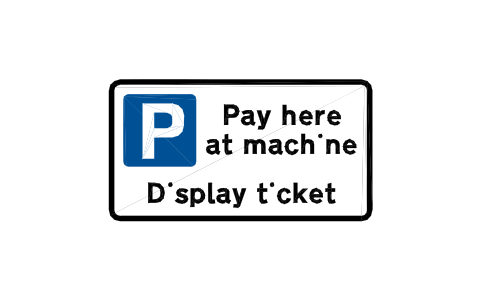 Anteprima del simbolo 661.3A Pay & display location, blocco RKR_661_3A