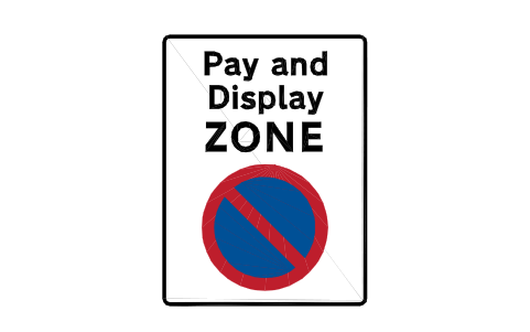 Anteprima del simbolo 663V6 Pay & display zone, blocco RKR_663V6