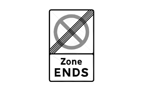 Anteprima del simbolo 664 End controlled zone, blocco RKR_664