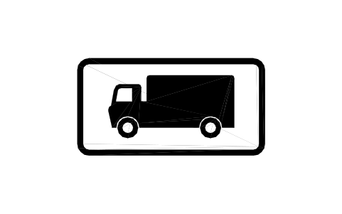 Anteprima del simbolo 804.1 Goods veh. parking, blocco RKR_804_1