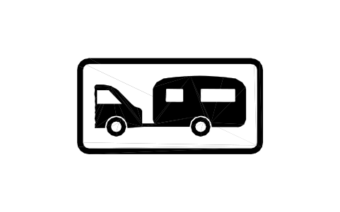 Anteprima del simbolo 804.3 Caravan parking, blocco RKR_804_3