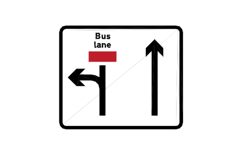 Anteprima del simbolo 877L Lane use by type, blocco RKR_877L