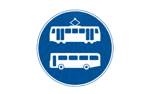 Anteprima del simbolo 953.1V Bus/tram route, blocco RKR_953_1V