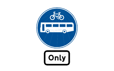 Anteprima del simbolo 953+953.2 Bus/cycle route, blocco RKR_953_953_2