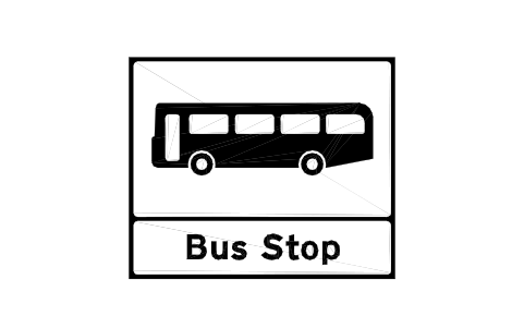 Anteprima del simbolo 970 Bus stop, blocco RKR_970