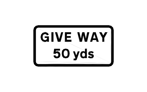 Preview of the 503 50 yd to give way symbol, block RKW_503