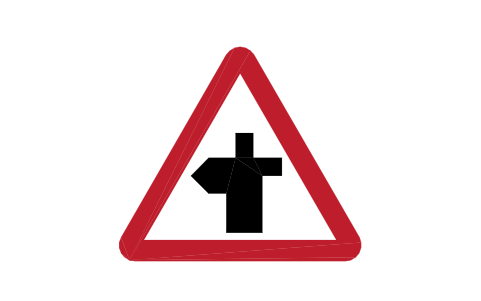 Preview of the 504.1L Crossroads, left symbol, block RKW_504_1L