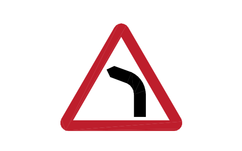 Preview of the 512L Bend left symbol, block RKW_512L