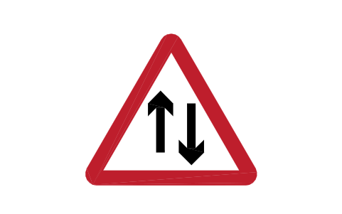 Preview of the 521 Two-way traffic symbol, block RKW_521