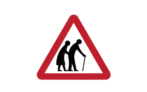 Preview of the 544.2 Frail/disabled peds symbol, block RKW_544_2