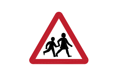 Preview of the 545 School children symbol, block RKW_545