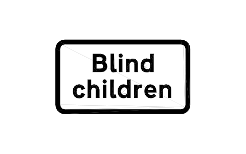 Preview of the 547.7VB Blind children symbol, block RKW_547_7VB