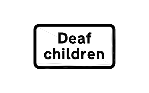 Preview of the 547.7VD Deaf children symbol, block RKW_547_7VD