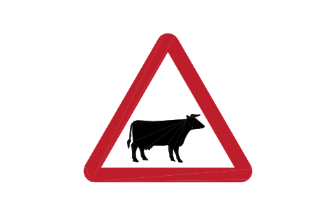 Preview of the 548 Cattle symbol, block RKW_548