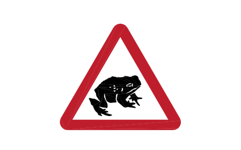 Preview of the 551.1 Toad crossing symbol, block RKW_551_1