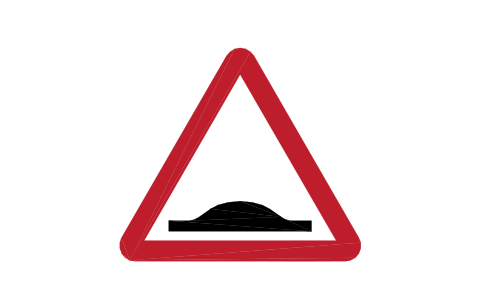 Preview of the 557.1 Road humps symbol, block RKW_557_1