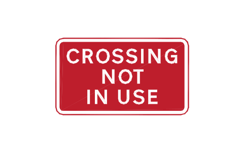 Preview of the 7016 Crossing ahead symbol, block RKW_7016