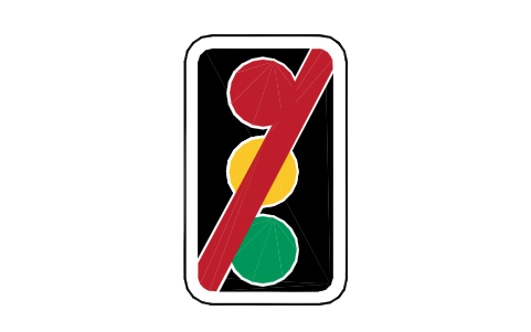Preview of the 7019 Light signal off symbol, block RKW_7019