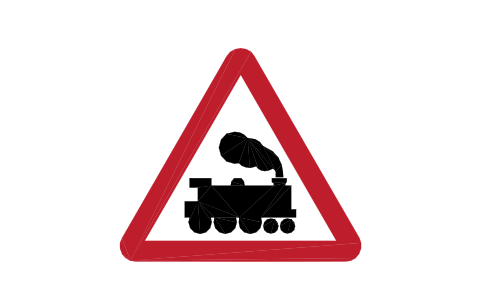 Preview of the 771 Level crossing, no gate symbol, block RKW_771
