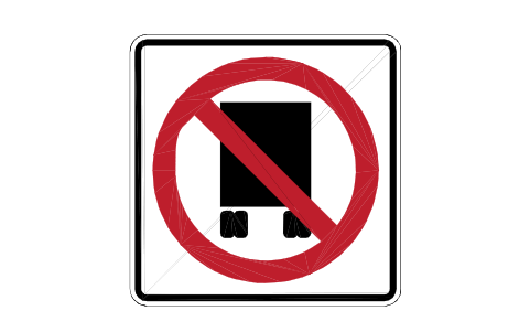 Vorschau des Symbols R14-5 No national network, Block RSU_R14_5