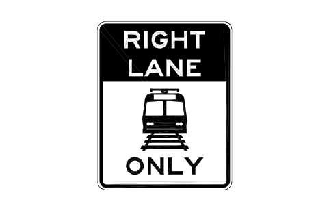 Vorschau des Symbols R15-4a Light rail only, Block RSU_R15_4a