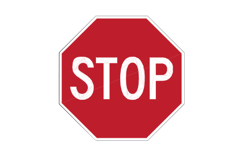 Vorschau des Symbols R1-1 Stop, Block RSU_R1_1