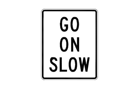 Vorschau des Symbols R1-8 Go on slow, Block RSU_R1_8