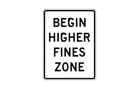 Vorschau des Symbols R2-10 Higher fines zone, Block RSU_R2_10