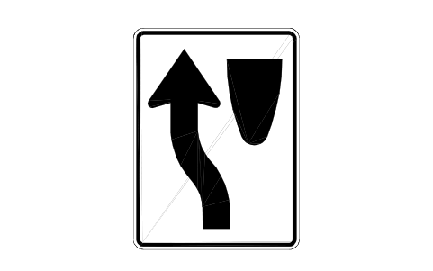 Vorschau des Symbols R4-8 Keep left, Block RSU_R4_8