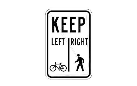 Vorschau des Symbols R9-7 Shared path rules, Block RSU_R9_7