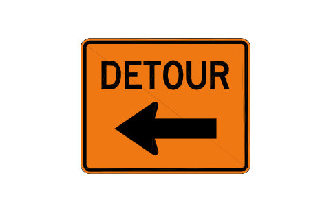 Preview of the M4-9L Detour, left symbol, block RSW_M4_9L