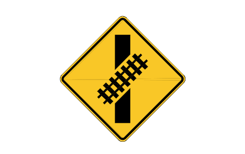 Preview of the W10-12R Skewed crossing, R symbol, block RSW_W10_12R
