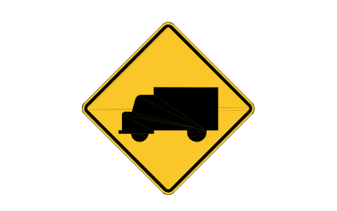 Preview of the W11-10 Truck symbol, block RSW_W11_10